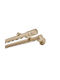Anartisi Double Curtain Track Aluminum in Gold Color 200cm