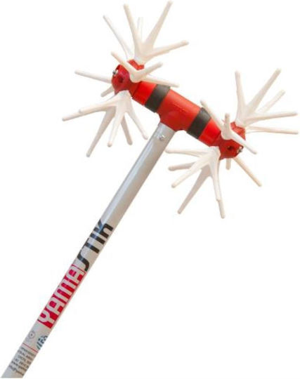 Yamastik Νιφάδα X12 Olivenernter Typ Seeigel mit fester Stange 2.3m und Gewicht 3.2kg für Dynamo
