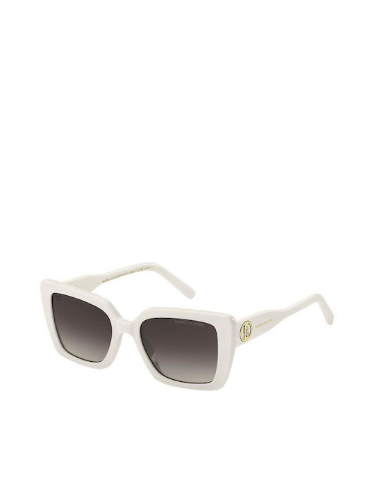 Marc Jacobs Sonnenbrillen mit Weiß Rahmen und B...
