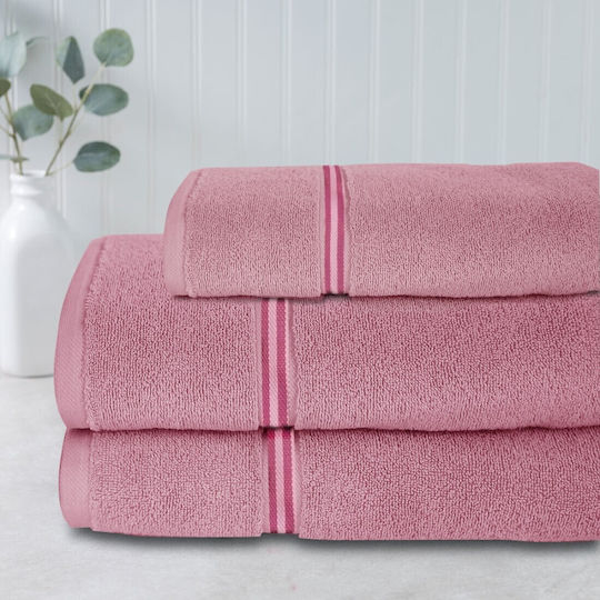 Anesis Σετ 3τμχ Pink Βάρους 550gr/m² Anesis Σετ 3τμχ Pink Βάρους 550gr/m²