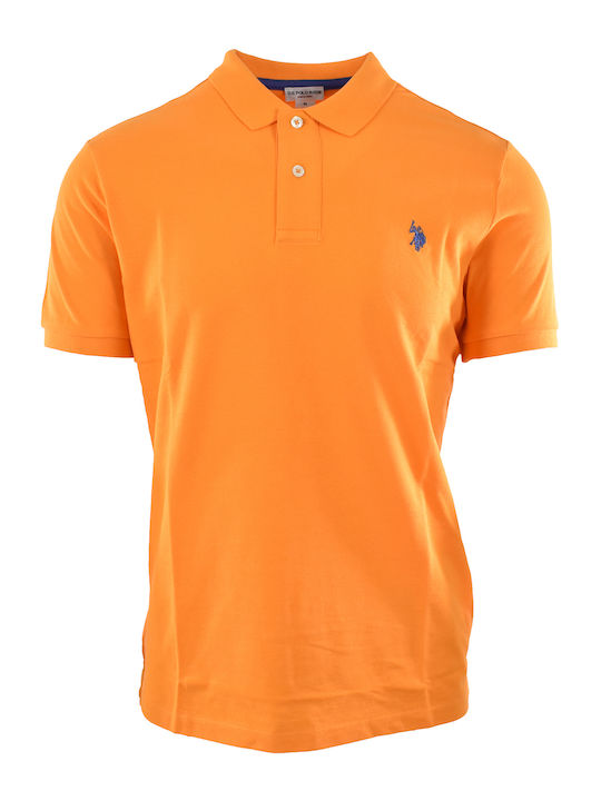 U.S. Polo Assn. T-shirt Πορτοκαλι