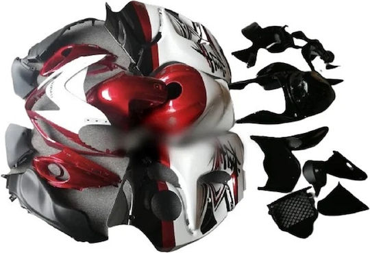 Motorcycle Plastic Set for Suzuki Hayabusa White 1pcs