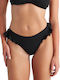 Bikini Inferioare Șir De Caractere Negru