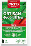 Ortis Ortisan Forte Φρούτα & Ίνες 12 tabs