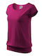 Malfini Women's Short Sleeve Promotional T-Shirt Purple