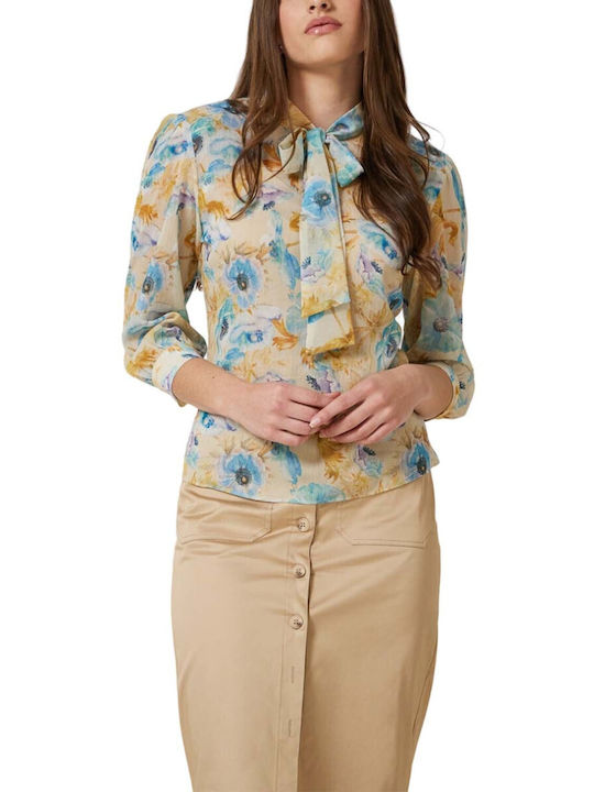Enzzo Women's Blouse with 3/4 Sleeve Ciell