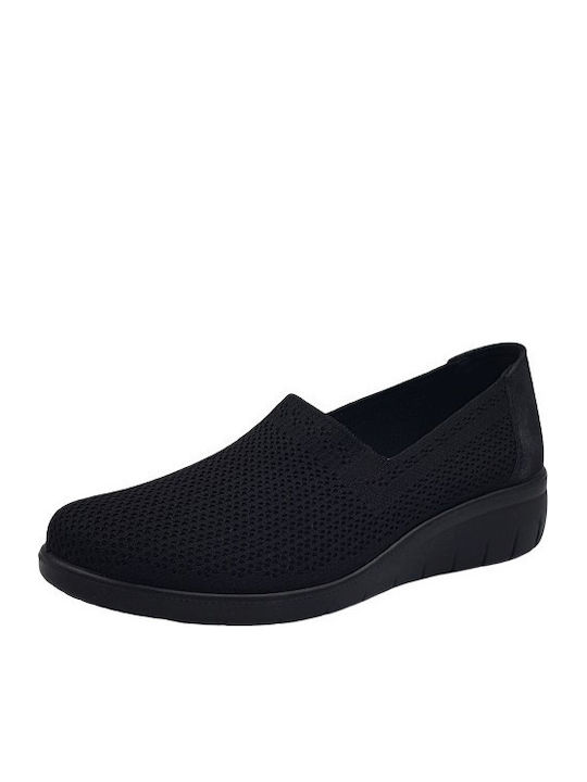 Анатомични Дамски Slip-On Черни