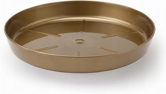 Lamela LA-605_52 Rotund Platou Pot Aur 16.9x16.9buc