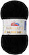 Himalaya Strickgarn Mikropolyester Schwarz 120m 100g