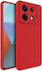 Soft Back Cover Silicone 2mm Red (Redmi Note 13 Pro 4G / Poco M6 Pro 4G)