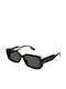 Gucci Γυαλιά Ηλίου με Μαύρο Κοκκάλινο Σκελετό και Μαύρο Φακό GG1531SK 001