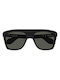 Gucci Bărbați Ochelari de soare cu Negru Din plastic Rame și Negru Lentilă GG1570S 001