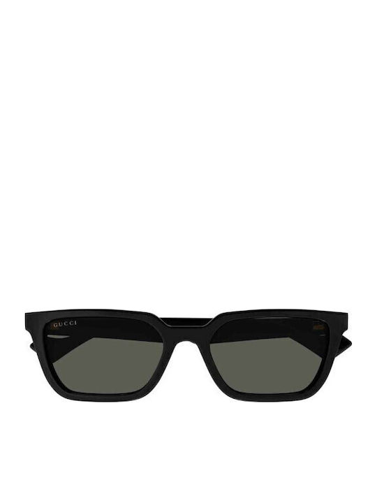 Gucci Unisex Sonnenbrillen mit Schwarzem Horn u...