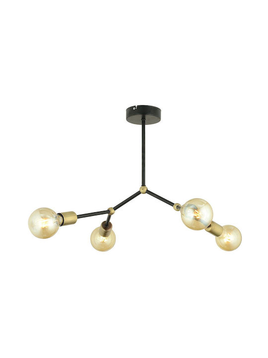 ArteLibre Suspendat Candelabru Negru