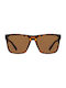 Ancona Sunglasses with Brown Tartaruga Plastic Frame and Brown Lens 068007-02