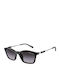 Armani Exchange Men's Sunglasses with Black Frame and Gray Gradient Lens