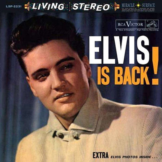 Elvis Presley - Elvis Is Back LP Βινύλιο