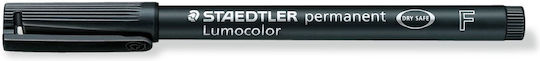 Staedtler Lumocolor Permanent Markers Black 10pcs