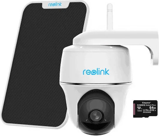 Reolink De Supraveghere Argus Pt IP Cameră de Supraveghere Wi-Fi 4K Rezistentă la apă Pe baterii