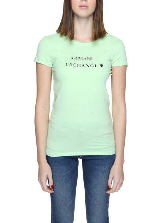 Armani Exchange Femeie Tricou Verde