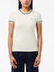 Lacoste Women's Athletic T-shirt White