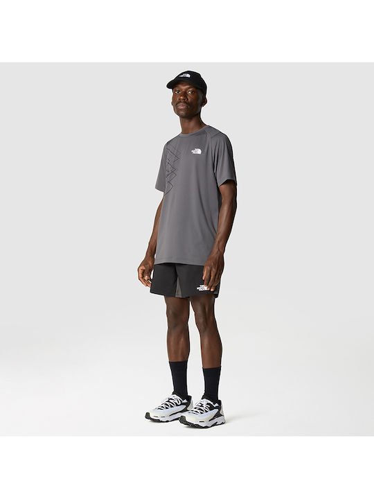 The North Face Men's Athletic T-shirt Short Sleeve Dark grey