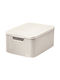 Curver Καλάθι Απλύτων Πλαστικό 18lt με Καπάκι 38x29x17cm Λευκό