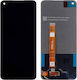 Screen with Touch Mechanism and Frame for Realme 6 (Black)
