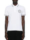 Polo Herrenbluse Kurzarm Weiße