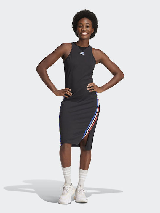 adidas Future Icons 3-stripes Midi Dress Black IR9135