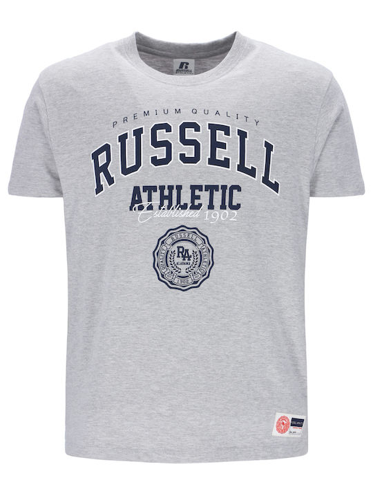 Russell Athletic Ανδρικό T-shirt Κοντομάνικο Γκρι