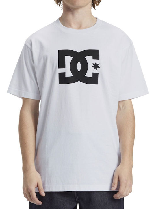 DC Star Ανδρικό T-shirt Κοντομάνικο Λευκό