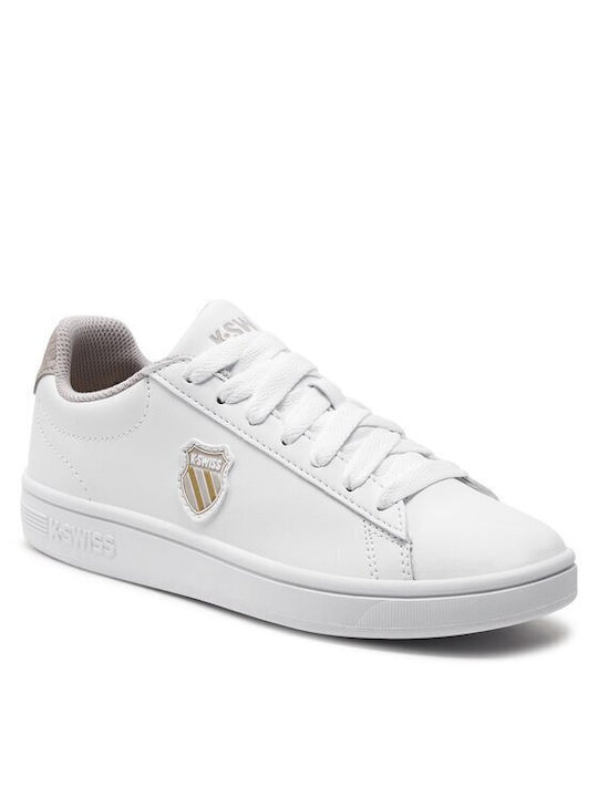 K-Swiss Court Γυναικεία Sneakers White / Ashes ...