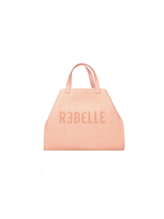 Rebelle Leather Women's Bag Shopper Pink