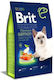 Brit Premium by Nature Ξηρά Τροφή για Στειρωμένες Γάτες με Σολομό 8kg
