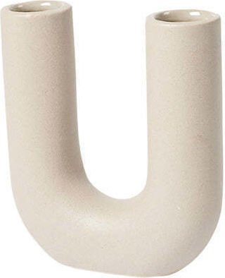 Broste Copenhagen Decorative Vase Beige 4.5x14.5x16cm