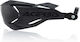 Acerbis Motorcycle Protective Hand Guards X-factory in Black Colour