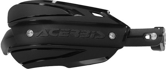 Acerbis Motorcycle Protective Hand Guards Endurance-x in Black Colour
