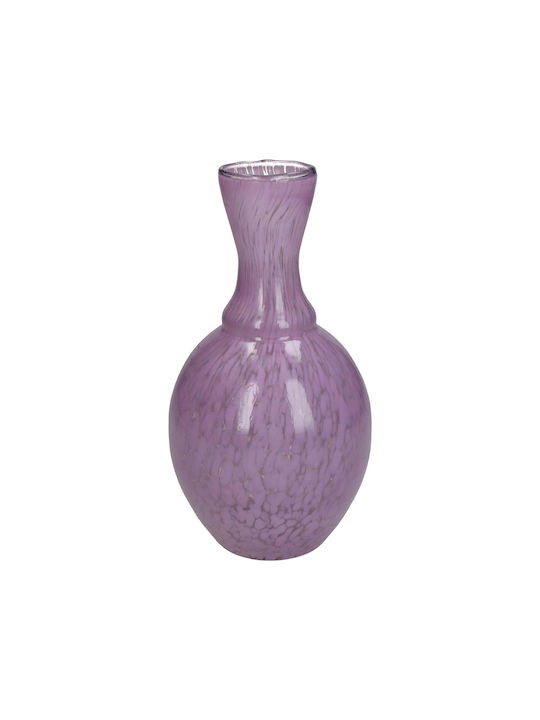 ArteLibre Decorative Vase Lilac 12x12x23cm
