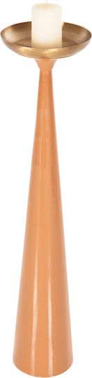 HomeMarkt Διακοσμητικό Βάζο Metallisch Guntur Rosa 20x20x87cm 1Stück