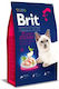 Brit Premium by Nature Суха Храна за Кастрирани Котки с Пилешко 8кг