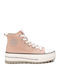 Γυναικεία Flatforms Μποτάκια Nude