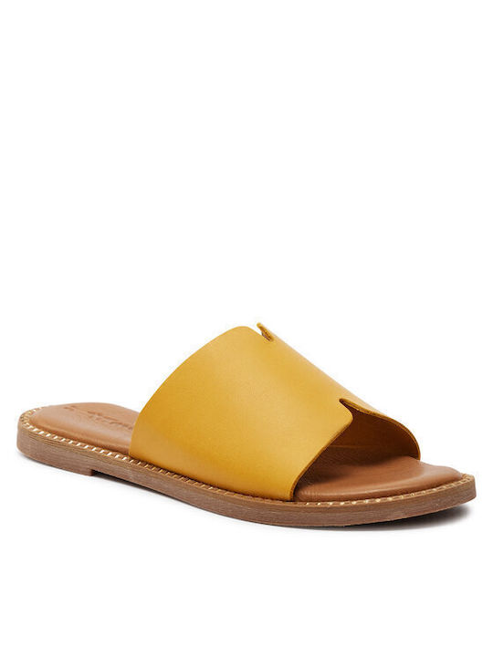 Tamaris Women's Flat Sandals in Yellow Color 1-...