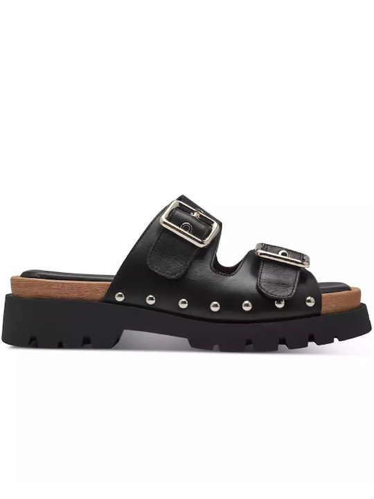 Tamaris Women's Flat Sandals in Black Color