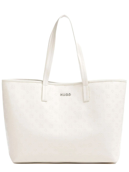 Hugo Women's Bag Shopper Shoulder White
