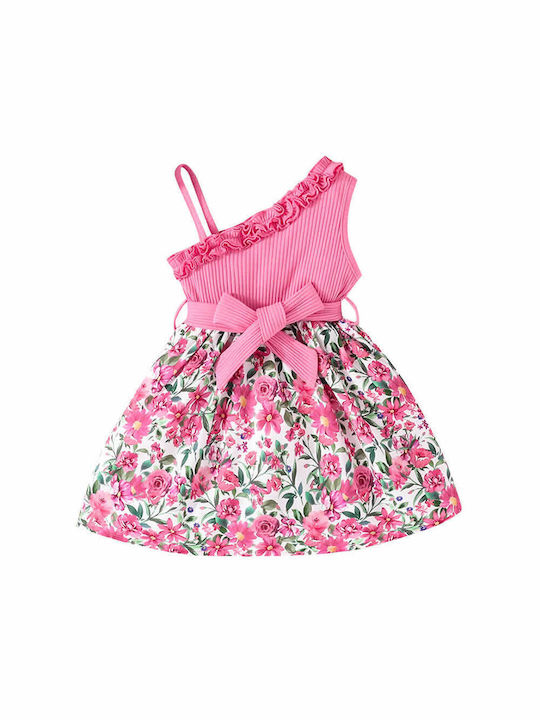 Angelbox Kids Dress Fuchsia