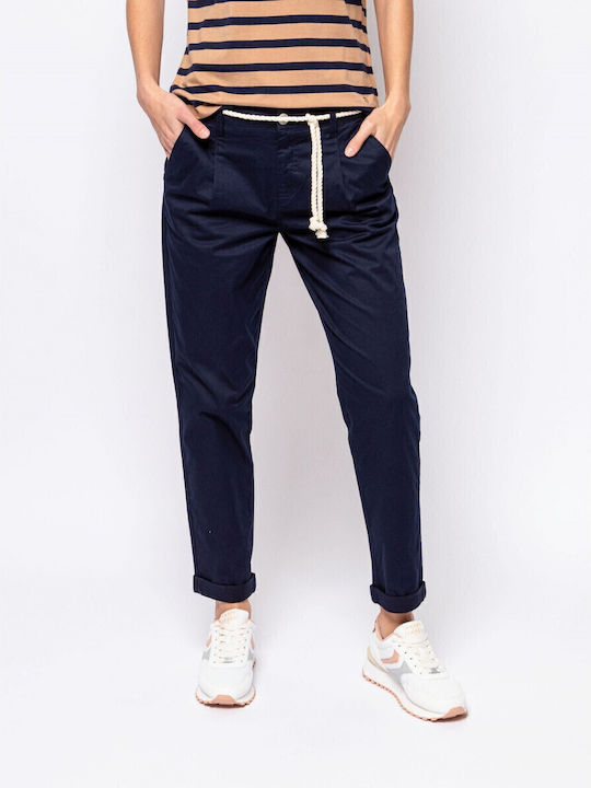 Heavy Tools Dama Tesatura Pantaloni Navy