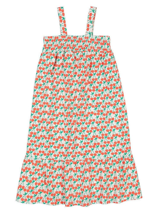 La Redoute Παιδικό Φόρεμα Αμάνικο Μπεζ