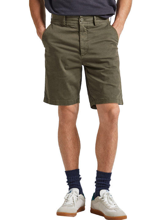 Pepe Jeans Short Herrenshorts Chino Military Green