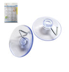 AGC Metallic Hanger Kitchen Hook with Suction Cup Transparent 00404149